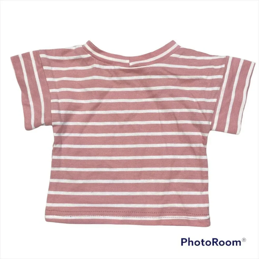 Little One Shop Girls Two Piece Shorts and‎ T-Shirt Matching Set 0-3 Months
